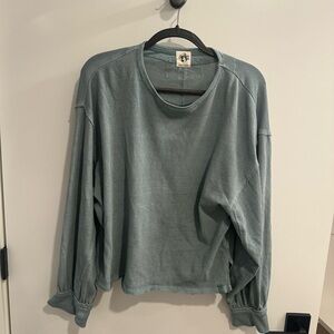 Blue we the free top size medium